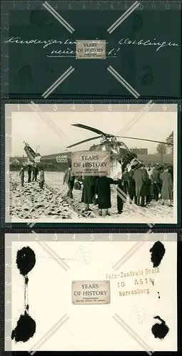 Orig. Foto Militärhubschrauber Helikopter US Army in Waiblingen Stuttgart Bade