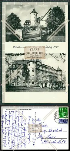 Orig. AK Weidmannshof Bad Rothenfelde Am Kurpark 2 Teutoburger Wald