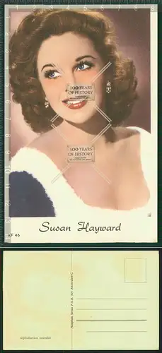 Orig. Foto Autogrammkarte Susan Hayward