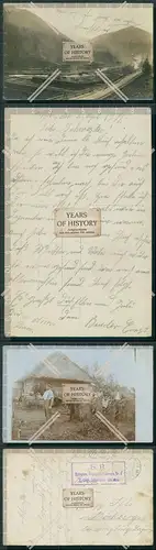 Foto AK 1. 2x WK Soldaten Balkan Ostfront Weltkrieg 1916-18 