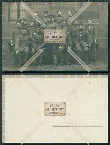 Foto AK 1. WK Soldaten Aschaffenburg Schweinfurt Würzburg Bayern 1917