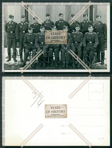 Foto AK Gruppe Soldaten 1938-41