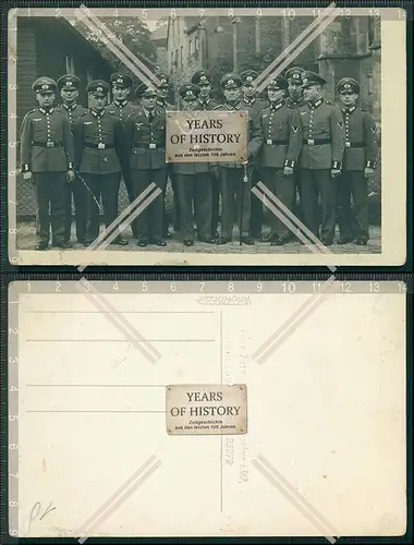 Foto AK Gruppe Soldaten 1938-41