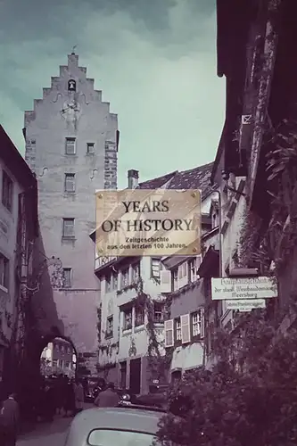 Repro Farbfoto 15x10cm Straßenansicht Gasse Meersburg Bodensee