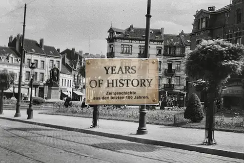 Foto kein Zeitgenössisches Original Straßenansicht Belgien Frankreich Holland