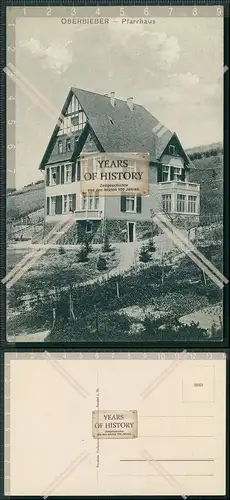 AK Oberbieber Neuwied am Rhein Pfarrhaus 1925