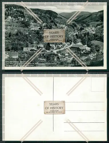 AK Bad Peterstal Griesbach Forsthausstraße Renchtal Kneipp und Mineralbad im S