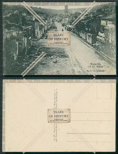 AK 1. WK Woinville Buxieres sous les Cotes Meuse Schlacht Ruinen Kriegszerstör