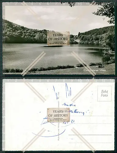 Foto AK Gemündener Maar Gemünden Daun in der Eifel 