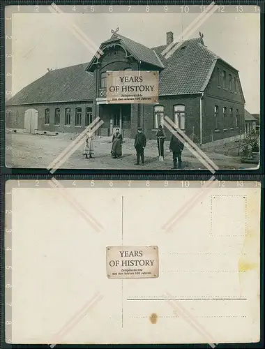 Foto AK Haus Ansicht  1920 Straße Ostfriesland oder Schleswig-Holstein