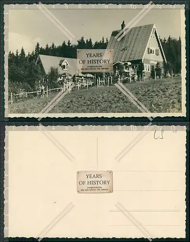 Foto AK Ausflugslokal Gasthof Biergarten im Harz ? 1939