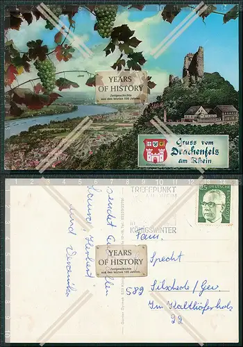 AK Drachenfels am Rhein Königswinter 