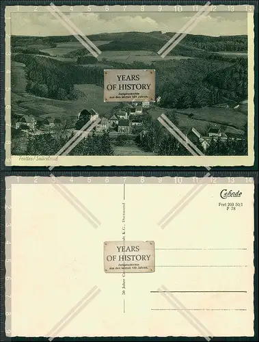 AK  Fretter-Finnentrop Sauerland Panorama-Ansicht Gesamtansicht