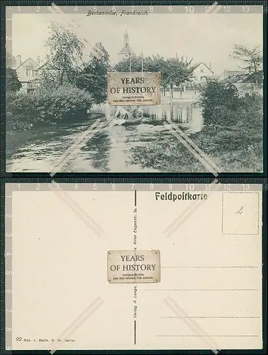 AK 1. WK Feldpost Betheniville Marne Grand Est Frankreich