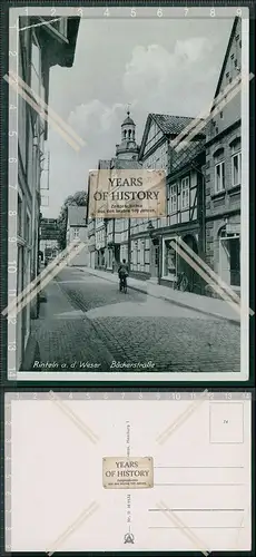 AK Rinteln an der Weser Bäckerstraße 1940