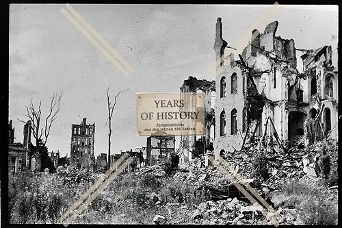 Foto Köln 1944-46 zerstört Häuser Gebäude
