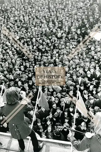 Foto Dortmund 1966 The Lords Beat- und Rockband Straßen Konzert