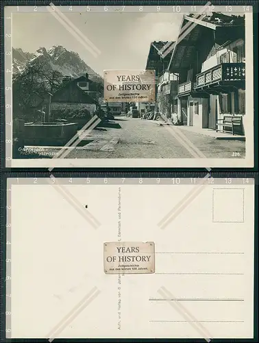 Foto  AK Garmisch-Partenkirchen Frühlingsstraße 1939