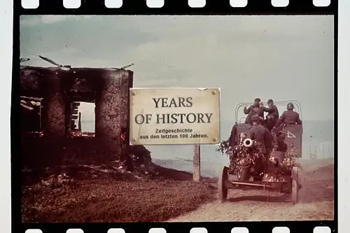 Repro Foto vom Farbdia no Original 10x15cm Südrussland Wolgograd Stalingrad