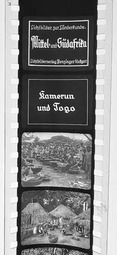 40x Dia 1933-39 kompletter Film- Mittel Südafrika Südwest Kamerun Togo Kongo uvm