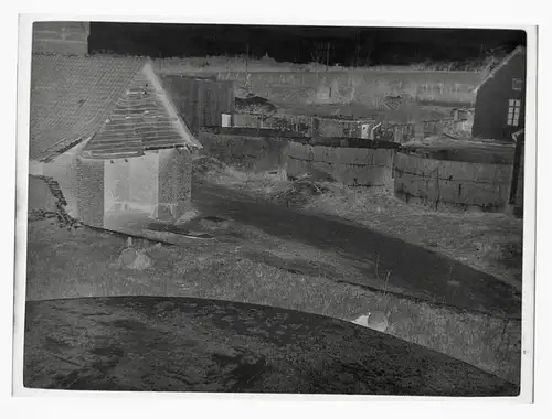 Original Negativ Bunker Silo Saabrücken Lothringen Grand Est Moselle 1940-41