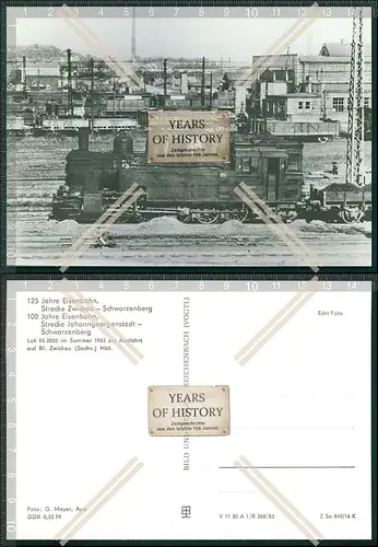 AK Dampflokomotive Bahnhof Lok 94 2003 im Sommer 1963 zur Ausfahrt auf Bahnhof 