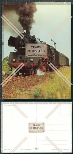 AK Dampflokomotive 03 0059 mit D 555
