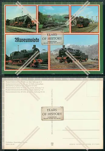 AK Dampflokomotive Museumslokomotive 58 261, ex. bad, Gattung G 12 Museumslokom