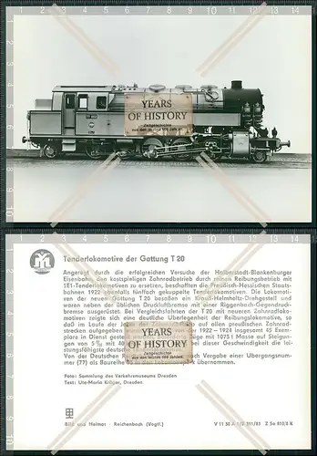 AK Dampflokomotive Tenderlokomotive der Gattung T 20