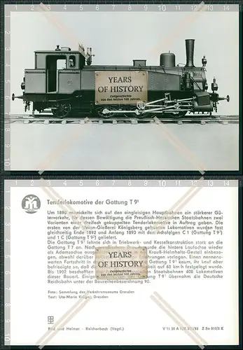 AK Dampflokomotive Tenderlokomotive der Gattung T 91