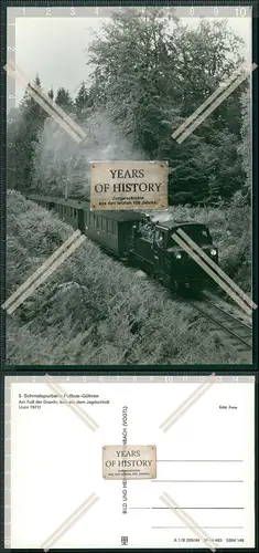 AK Dampflokomotive Schmalspurbahn Putbus-Göhren Am Fuß der Granitz, kurz vor 