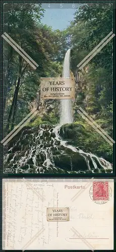AK Urach Wasserfall 1919 gelaufen