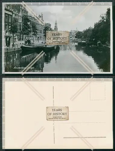 Foto AK Amsterdam 1933 Singel