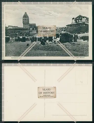 AK Zandvoort Niederlande Strand 1926