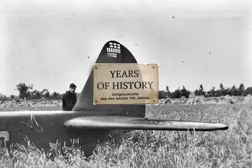 Repro Foto 10x15cm Flugzeug airplane aircraft Striche am Leitwerk Holland Belgie