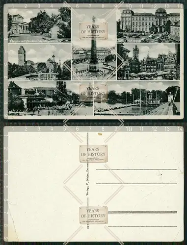 Orig. AK Darmstadt Hessen