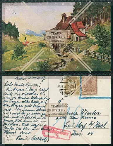 AK Künstler Ansichtskarte Postkarte verschiedene Motive 