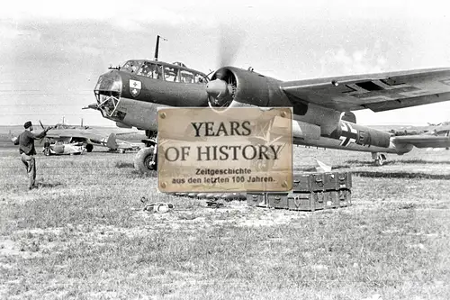 Foto kein Zeitgenössisches Original Flugzeug Kennung Danzig airplane aircraft