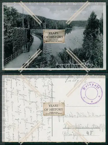 AK Bergisches Land Remscheider Talsperre 1940 Feldpost gelaufen Remscheid