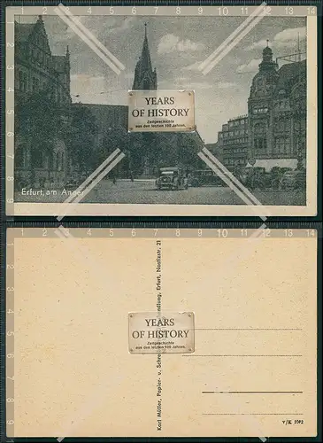 AK Erfurt am Anger 1933 
