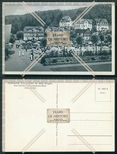 AK Oberschlema Bad Schlema im Erzgebirge Radiumbad Konzertplatz 1911