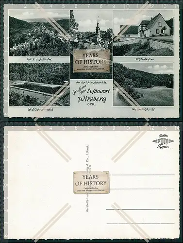Foto AK Wirsberg Waldschwimmbad Jugendheim Kirche uvm. 