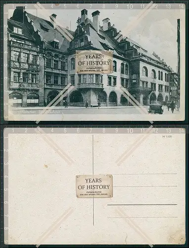AK München Hofbräuhaus Straßenansicht 1933