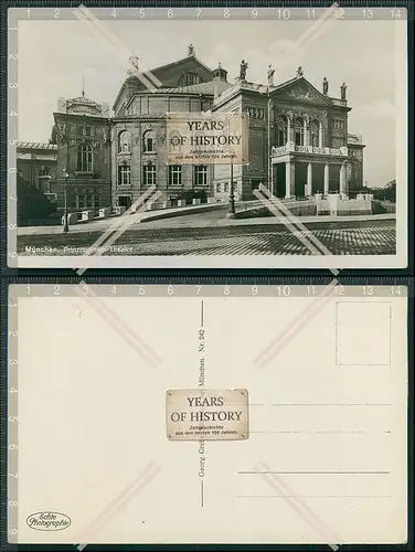 Foto AK München Prinzregenten Theater 1933