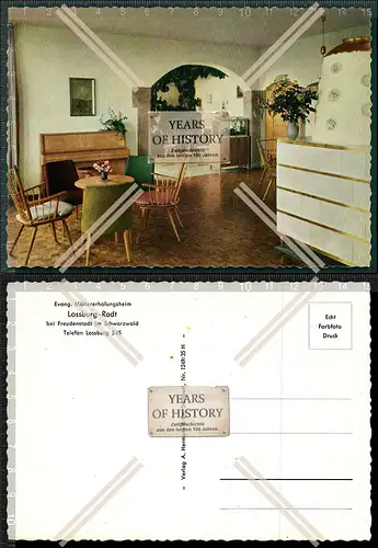 Foto AK Lossburg-Rodt Sanatorium Hohen-Rodt Müttererholungsheim
