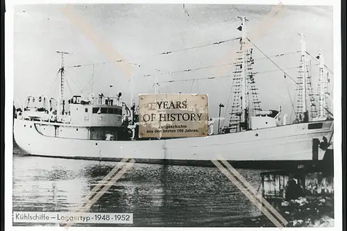 Foto Elbe-Werft Boizenburg Kühlschiffe Gefrierschiff Tiefkühlschiff Frachtsch