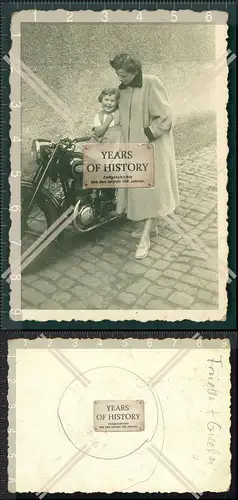 Orig. Foto Motorrad Krad Zündapp