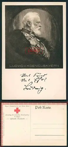 Orig. AK Ludwig III König von Bayern