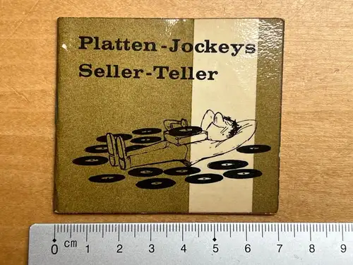 Schmunzelbücher - Bärmeier und Nikel 1964 - Platten Jockeys Seller Teller