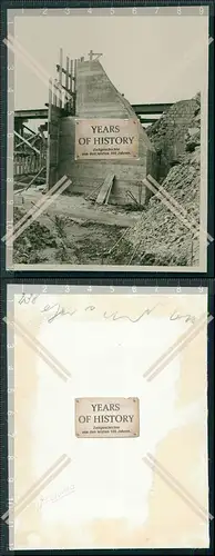 Foto Eisenbahn Brücke Frankreich Westwall 1940 OT Todt Wiederaufbau Pioniere